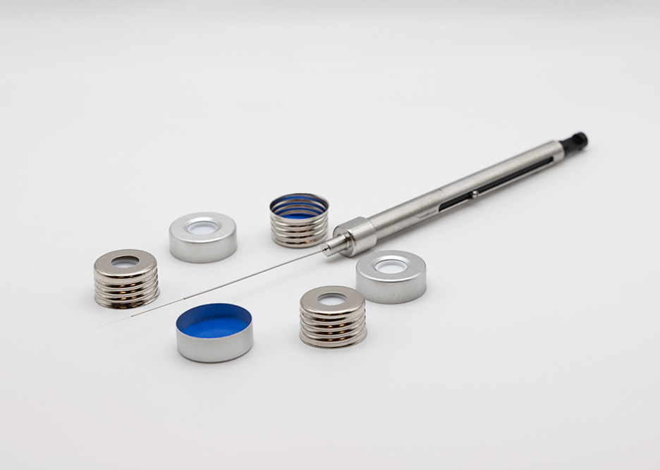 ILT Micro-Center Liner Scew Caps and SPME needle